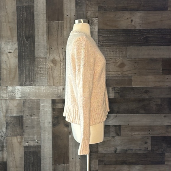 American Eagle peach rainbow knit sweater xsmall pastel hyper feminine academia - Picture 10 of 12